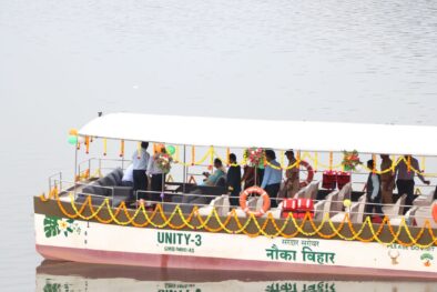 Boat Ride at Statue of Unity