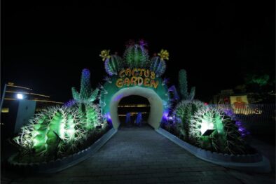 cactus garden statue of unity