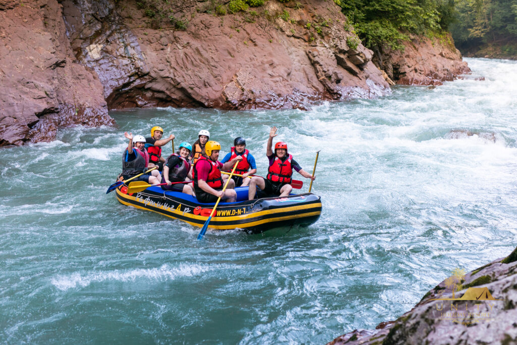 River Rafting at the Statue of Unity